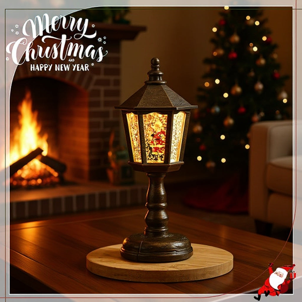 🎄Snow Night Light with Music Luminous Decoration Lamp✨
