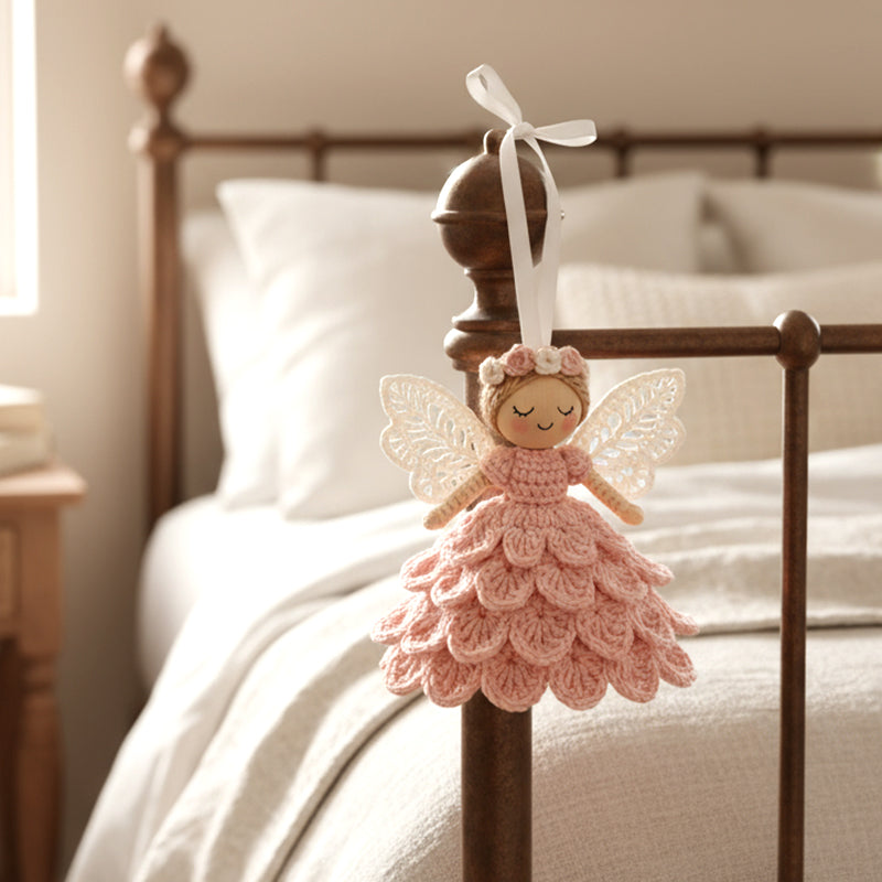 🎁40% off ⚡DIY Crochet Angel Ornament Kit for Beginners