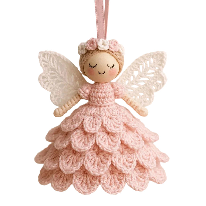 🎁40% off ⚡DIY Crochet Angel Ornament Kit for Beginners