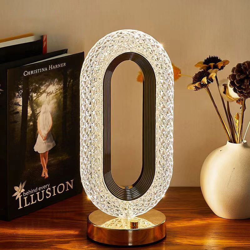 50K+ SOLD! 🎁Rechargeable Luxury Crystal LED Night Light Lamp