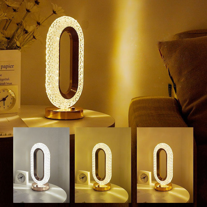 50K+ SOLD! 🎁Rechargeable Luxury Crystal LED Night Light Lamp
