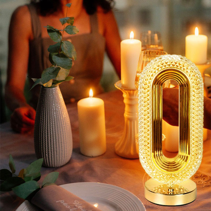 50K+ SOLD! 🎁Rechargeable Luxury Crystal LED Night Light Lamp