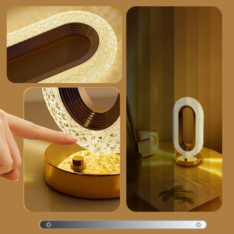 50K+ SOLD! 🎁Rechargeable Luxury Crystal LED Night Light Lamp