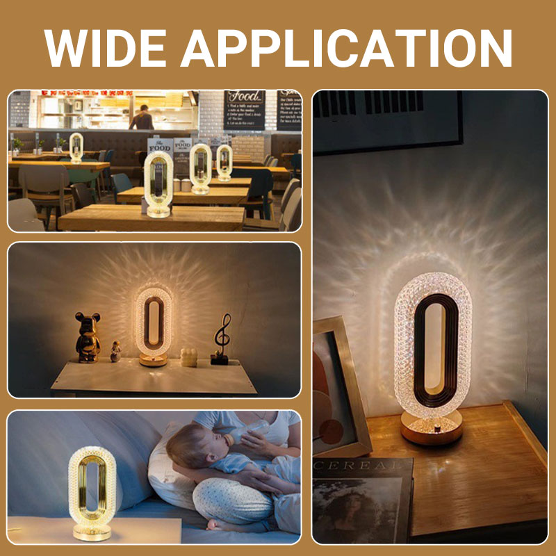 50K+ SOLD! 🎁Rechargeable Luxury Crystal LED Night Light Lamp