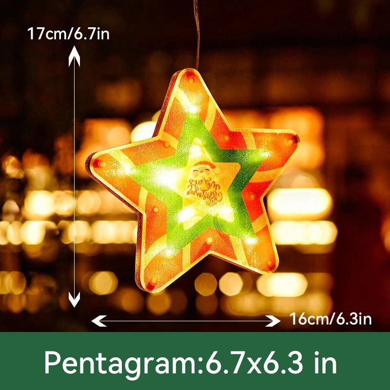 40% OFF⚡Window Hanging Lights💡Christmas Window Hanging Lights