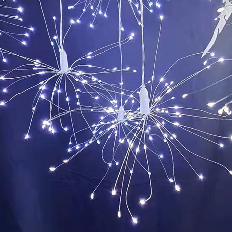⛅40% Off!🎉 Solar fireworks light strings for the garden and at parties