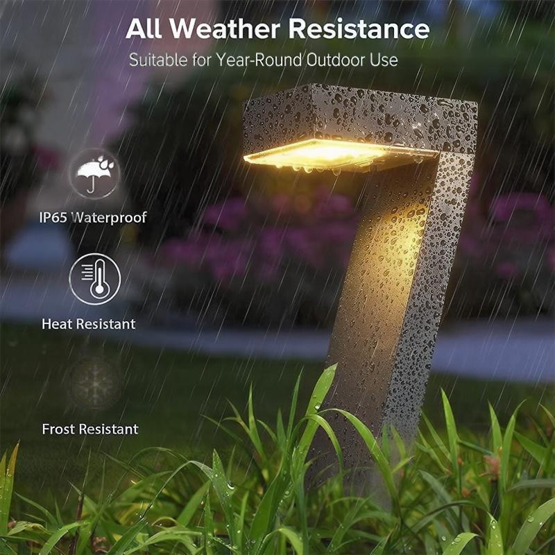 🔆Creative, waterproof solar path lights🏡💡Highly efficient solar energy, weatherproof, no electricity costs💰