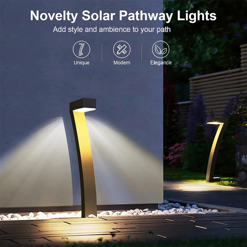 🔆Creative, waterproof solar path lights🏡💡Highly efficient solar energy, weatherproof, no electricity costs💰