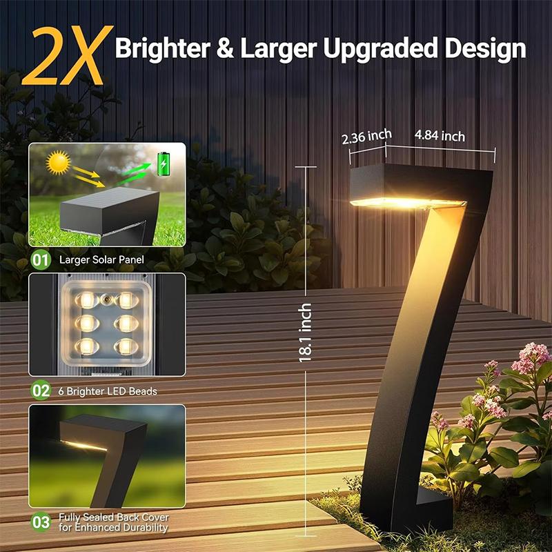 🔆Creative, waterproof solar path lights🏡💡Highly efficient solar energy, weatherproof, no electricity costs💰