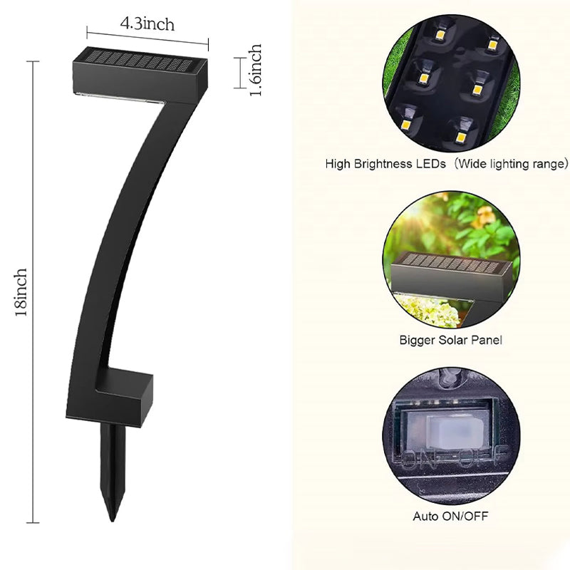 🔆Creative, waterproof solar path lights🏡💡Highly efficient solar energy, weatherproof, no electricity costs💰