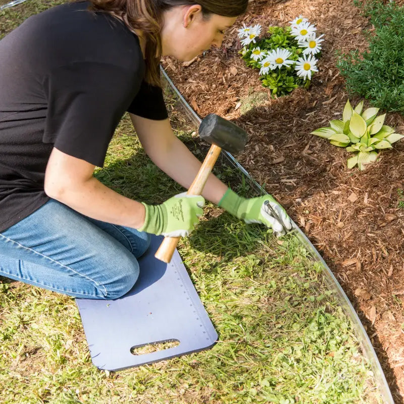 🌿 10M Landscape Edging Roll ✅ No-Dig Install & 30 Spikes | Clean Garden Borders Fast 🌱