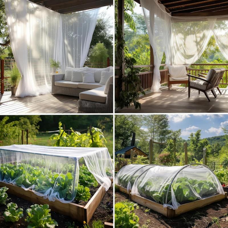 🦟40% OFF NOW!🪴 Insect Netting Mesh for Garden & Patio Protection – Fine weave & durable – Keeps bugs out, lets air in – perfect for plants, porches or outdoor dining🌞