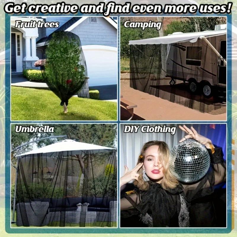 🦟40% OFF NOW!🪴 Insect Netting Mesh for Garden & Patio Protection – Fine weave & durable – Keeps bugs out, lets air in – perfect for plants, porches or outdoor dining🌞